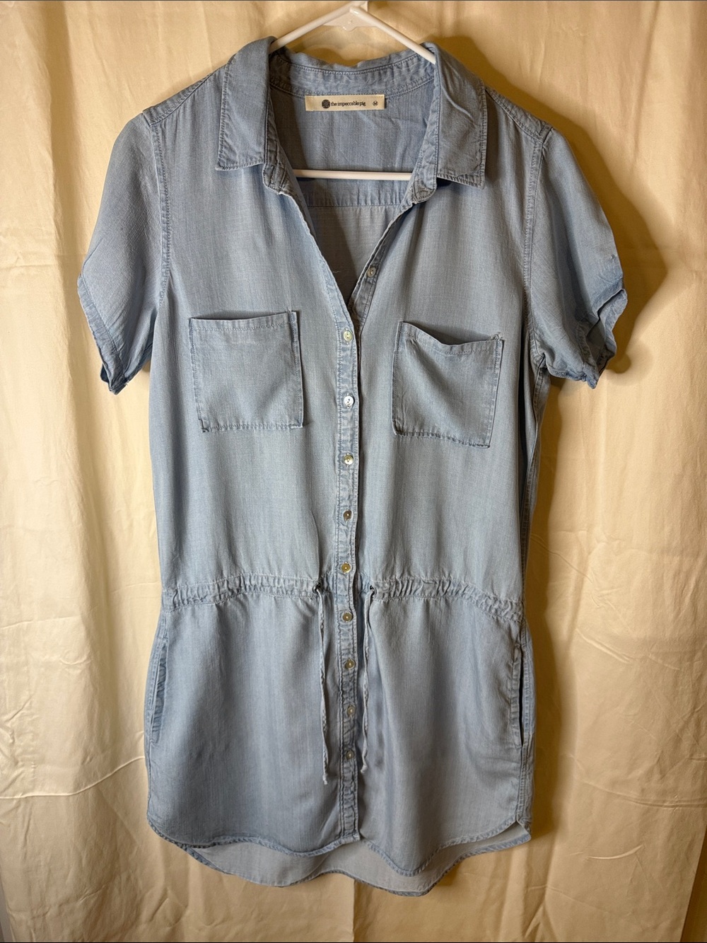 The Impeccable Pig Light Blue Chambray Button-Up